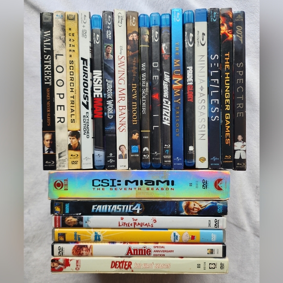 Assorted DVD and Blu-ray Collection - Picture 1 of 1